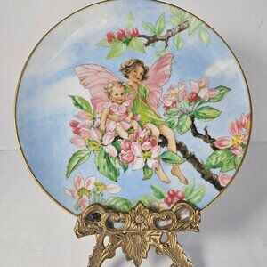 Villeroy And Boch The Apple Blossom Fairy Porcelain Plate 6th Issue Germany
